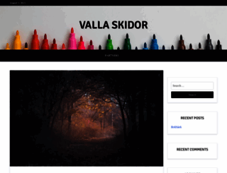 valla-skidor.se screenshot