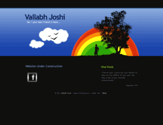 vallabhjoshi.co.in screenshot