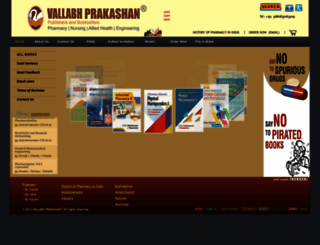 vallabhprakashan.com screenshot