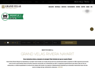 vallarta.grandvelas.com.mx screenshot