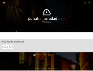 vallecas.portaldetuciudad.com screenshot