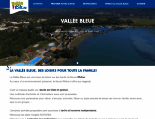 valleebleue.org screenshot