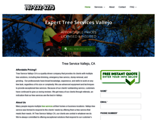 vallejotreeservice.com screenshot