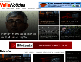 vallenoticias.com.br screenshot