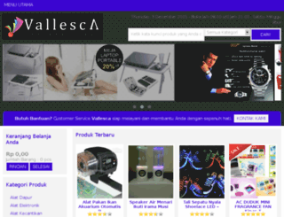 vallesca.com screenshot