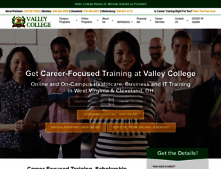 valley.edu screenshot