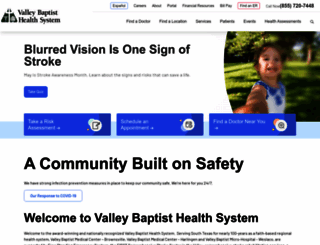 valleybaptist.net screenshot