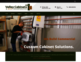 valleycabinets.com screenshot