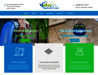 valleycarpetcare.com.au screenshot