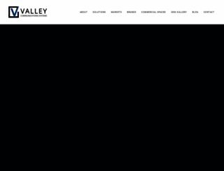 valleycommunications.com screenshot