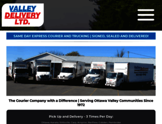 valleydelivery.ca screenshot