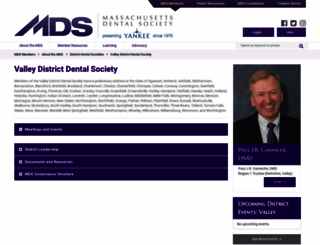 valleydistrictdental.org screenshot