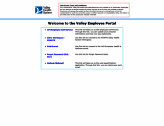 valleyemployee.com screenshot