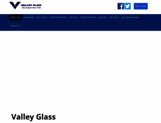 valleyglass.com screenshot