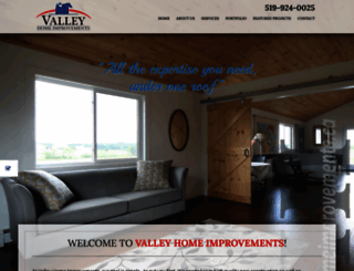 valleyhomeimprovements.ca screenshot