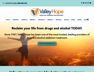 valleyhope.org screenshot