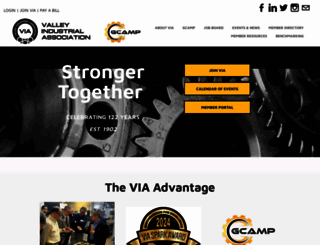 valleyindustrialassociation.org screenshot