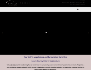 valleylodge.co.za screenshot