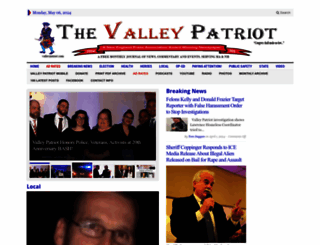 valleypatriot.com screenshot