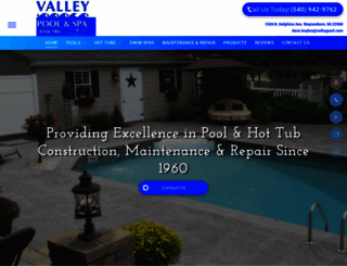valleypool.com screenshot