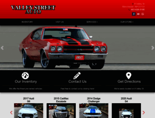 valleystreetauto.net screenshot