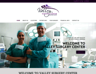 valleysurgery.com screenshot