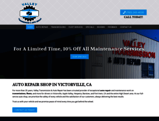 valleytransmissionservice.net screenshot