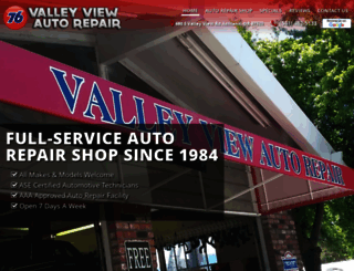 valleyviewautorepair.net screenshot