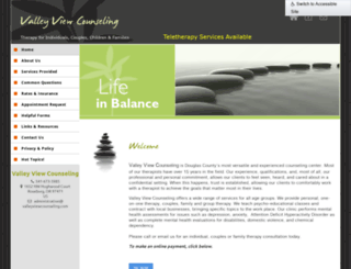 valleyviewcounseling.com screenshot