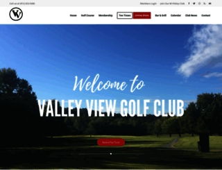 valleyviewgolfclub.org screenshot