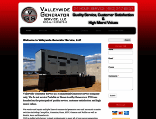 valleywidegeneratorservice.com screenshot
