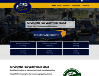 valleywindowcleaning.com screenshot