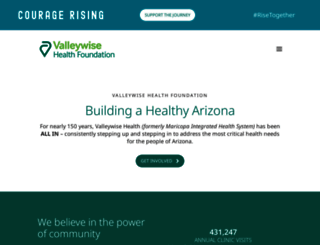 valleywisehealthfoundation.org screenshot