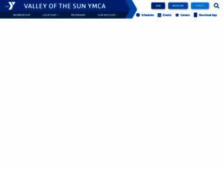 valleyymca.org screenshot