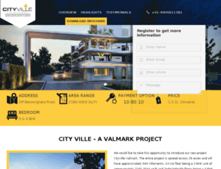 valmarkcityville.com screenshot