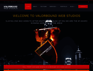 valorbound.com screenshot