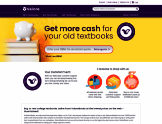 valorebooks.com screenshot