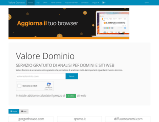 valoredominio.com screenshot