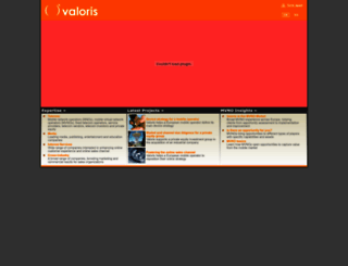 valoris.com screenshot