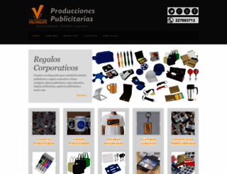 valorizate.cl screenshot
