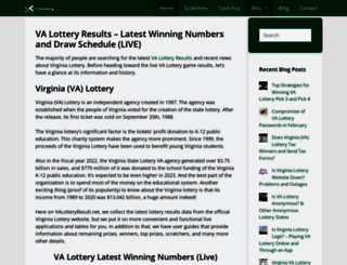 valotteryresult.net screenshot