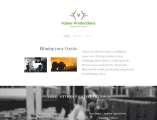 valourproductions.org.uk screenshot