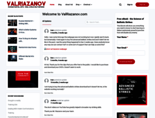 valriazanov.com screenshot