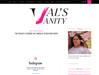 valsvanity.com screenshot