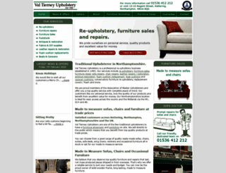 valtierneyupholstery.co.uk screenshot