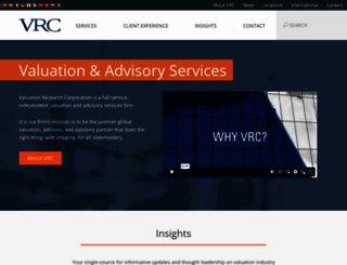 valuationresearch.com screenshot