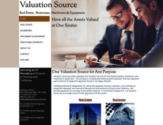 valuationsourcenv.com screenshot