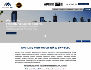 valuationsqld.com.au screenshot
