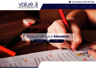 value-education.co.uk screenshot