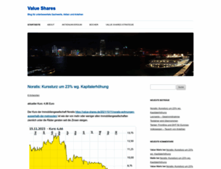 value-shares.de screenshot
